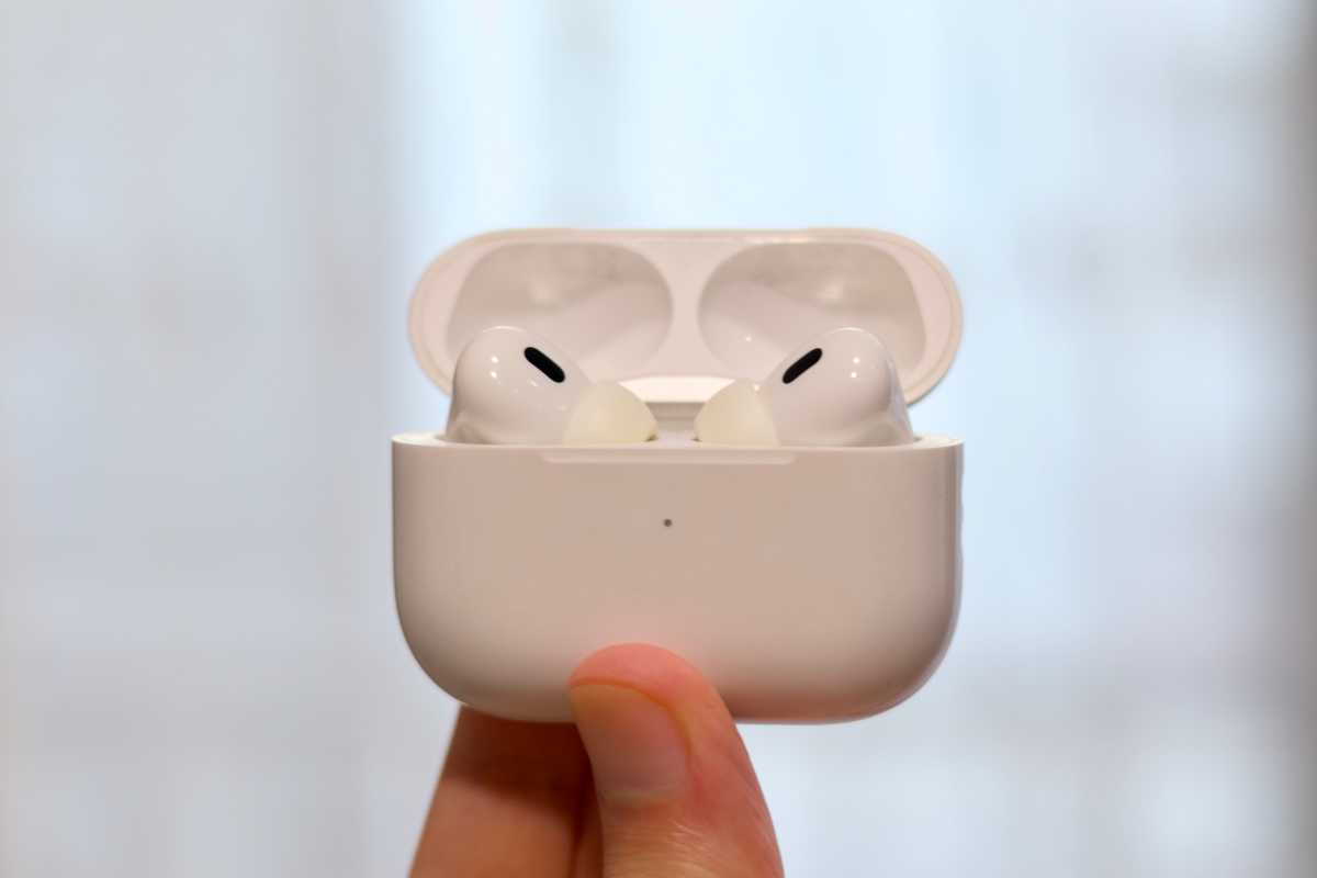AirPods Pro 2 in charging case