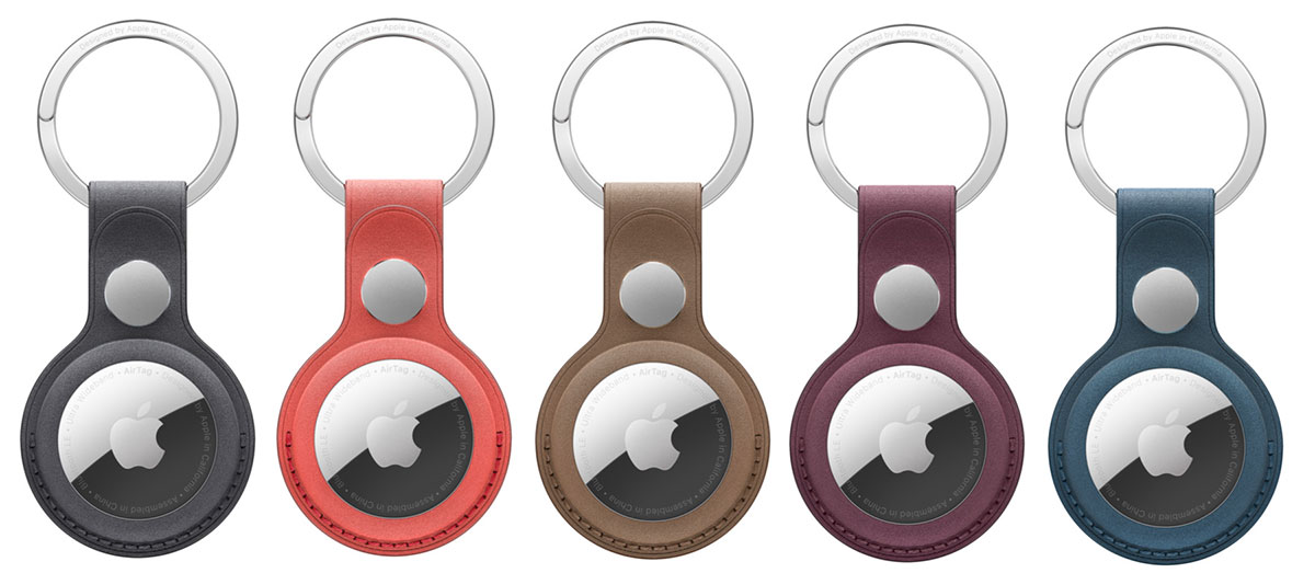 Apple AirTag FineWoven Key Ring