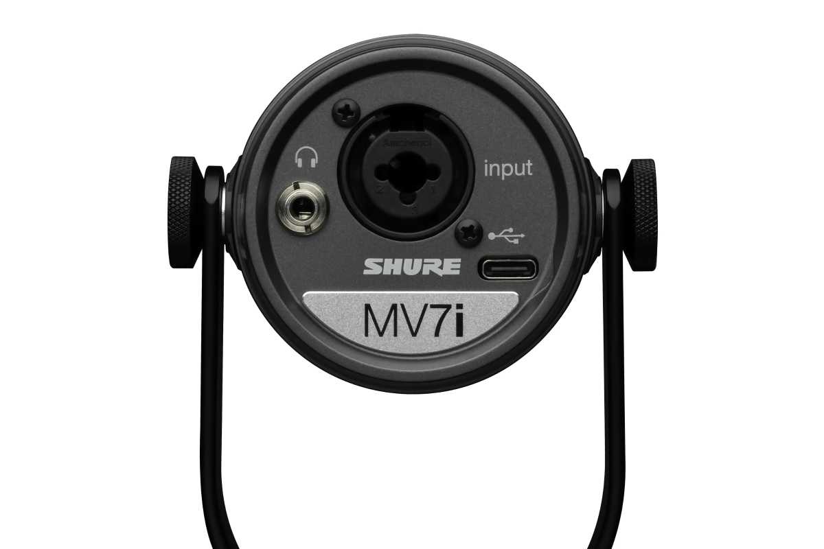 Shure MV7i ports