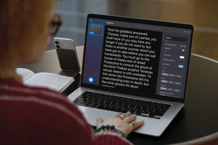 macOS 16's new Magnifier app uses an iPhone to see far-away objects up close