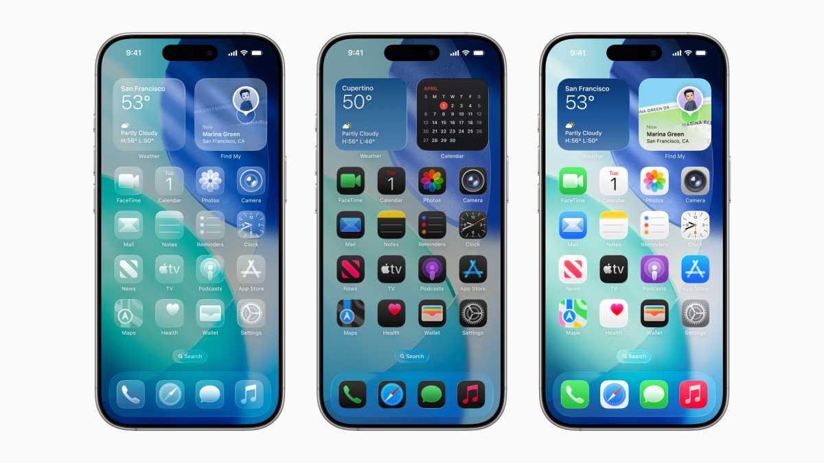 Apple WWDC25 iOS 26 Home Screen customization 250609
