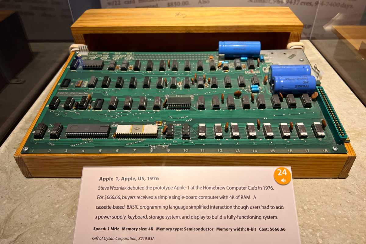Apple I at the Computer History Museum