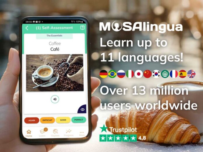 Get fluent fast with a huge discount on the MosaLingua app