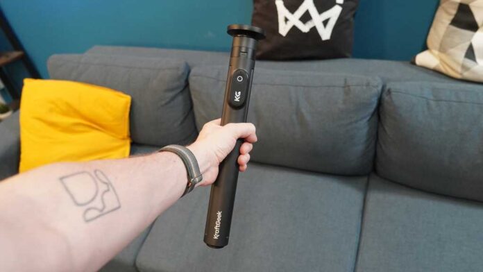 Kraftgeek Just Tap Tripod review: MagSafe tripod meets selfie stick