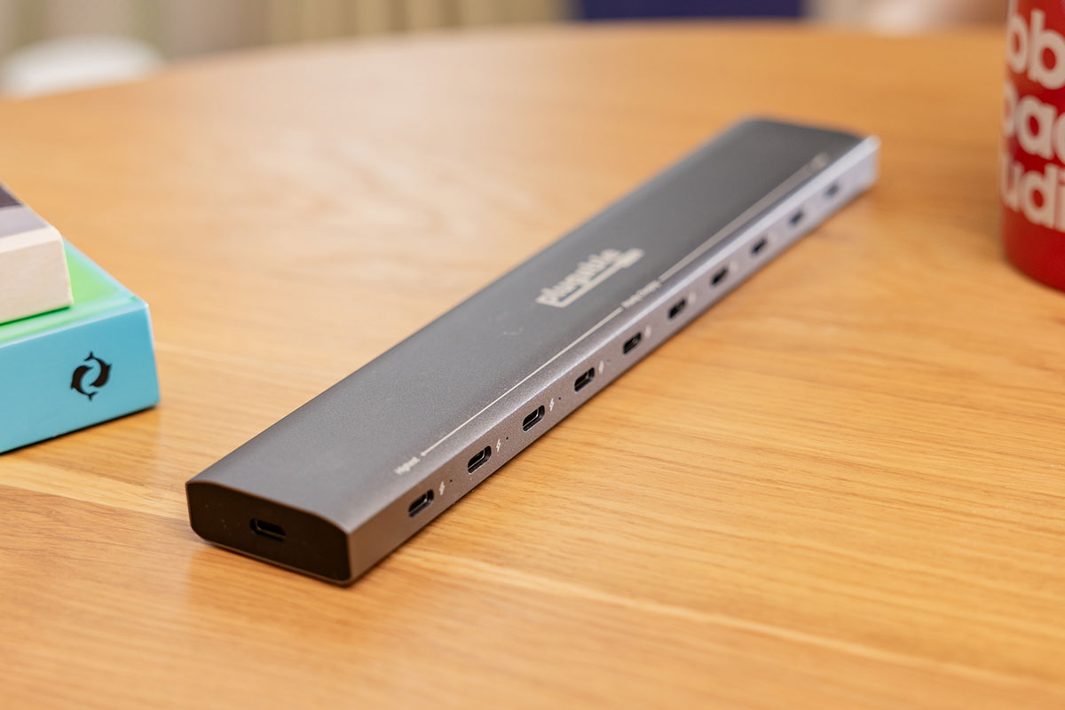 Plugable 10-Port PS-10CC USB-C Charger – Best desktop charger for prioritization