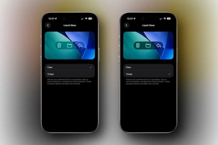 iOS 26.1 beta 4 does the unthinkable: You can control how glassy Liquid Glass should be