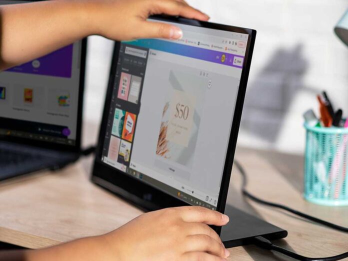 This $249.99 portable monitor is $128 today This $249.99 portable monitor is $128 today