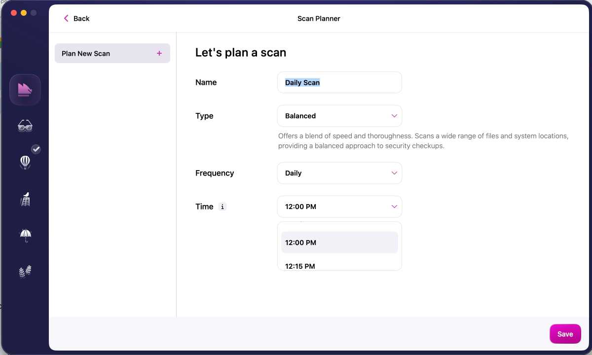 Moonlock 15 min scan
