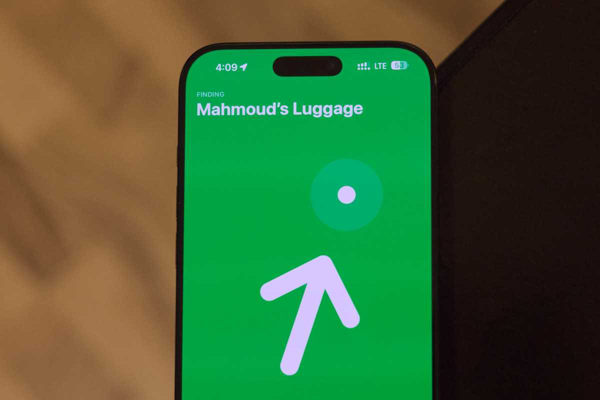 AirTag precision finding