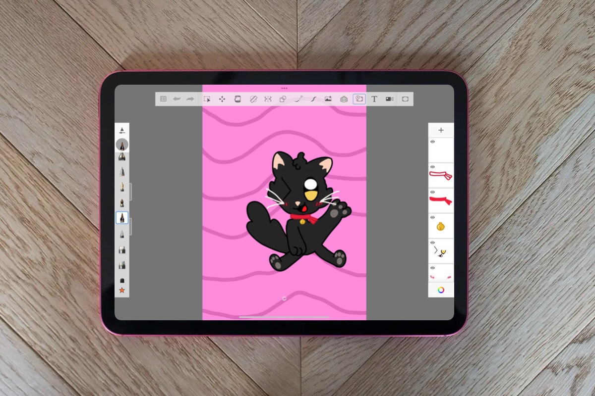 iPad A16 kids drawing