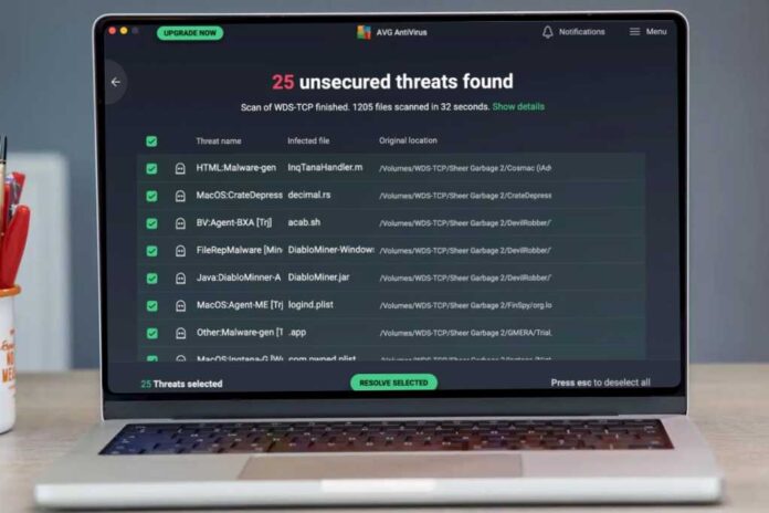 AVG Antivirus Free for Mac Review: Strong protection, heavy upsells