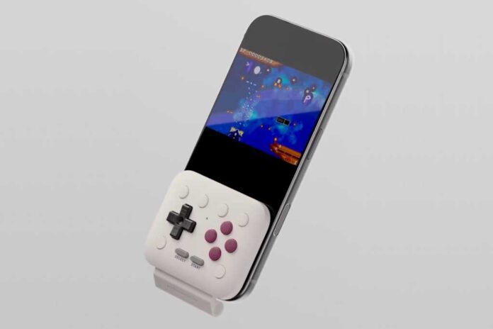 8BitDo's FlipPad brings a funky GameBoy-style gamepad to your iPhone