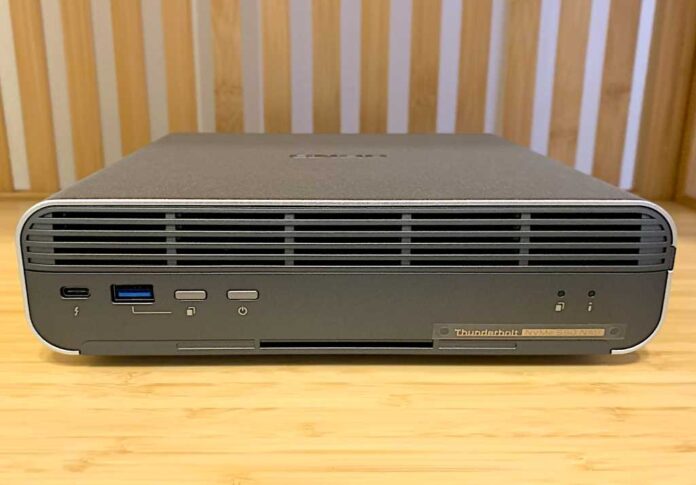 QNAP TBS-h574TX NASbook review: Fast workgroup storage