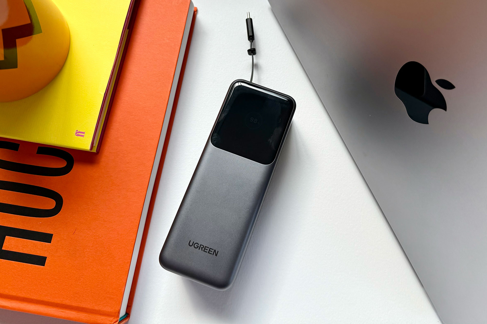 Ugreen Nexode 20K 165W with Retractable USB-C Cable – Best mid-range laptop power bank