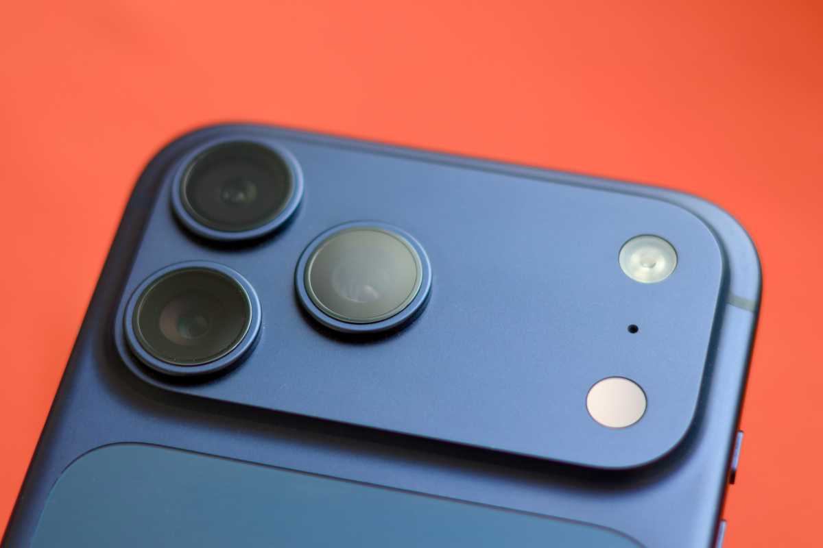 iPhone 17 Pro Max rear camera system