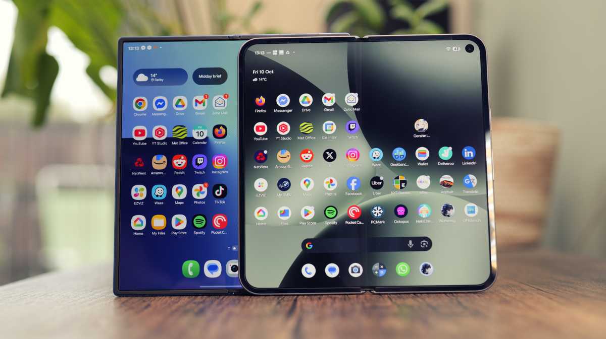 Samsung Galaxy Z Fold 7 vs Google Pixel 10 Pro Fold 4
