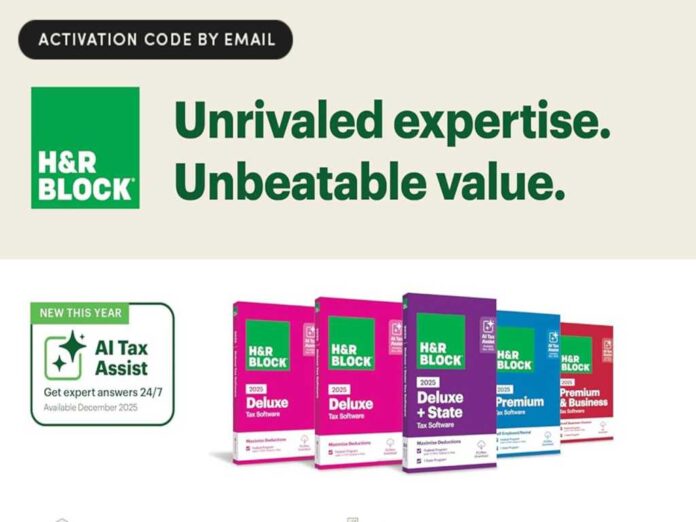 Get step-by-step guidance and AI tax help for just $34.99 from H&R Block