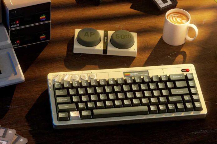 This $500 8BitDo keyboard is the perfect Apple 50th anniversary gift