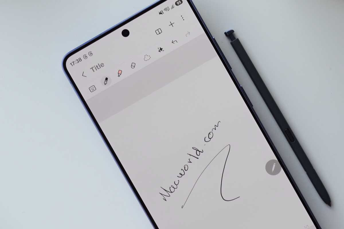 S26 Ultra with the S Pen