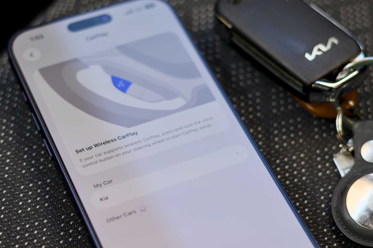 Apple CarPlay pairing