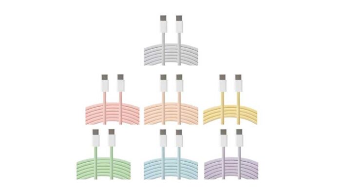 You can buy Apple's official USB-C cables in iMac colors–and they're cheap