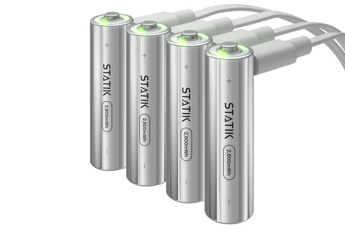 STATIK Rechargeable Battery AA Mutli battery Charging