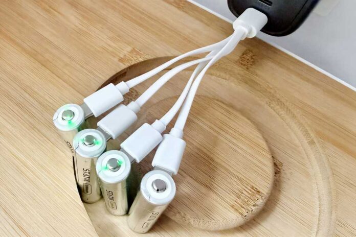 Swap toxic old-school AAs for these eco USB-C batteries