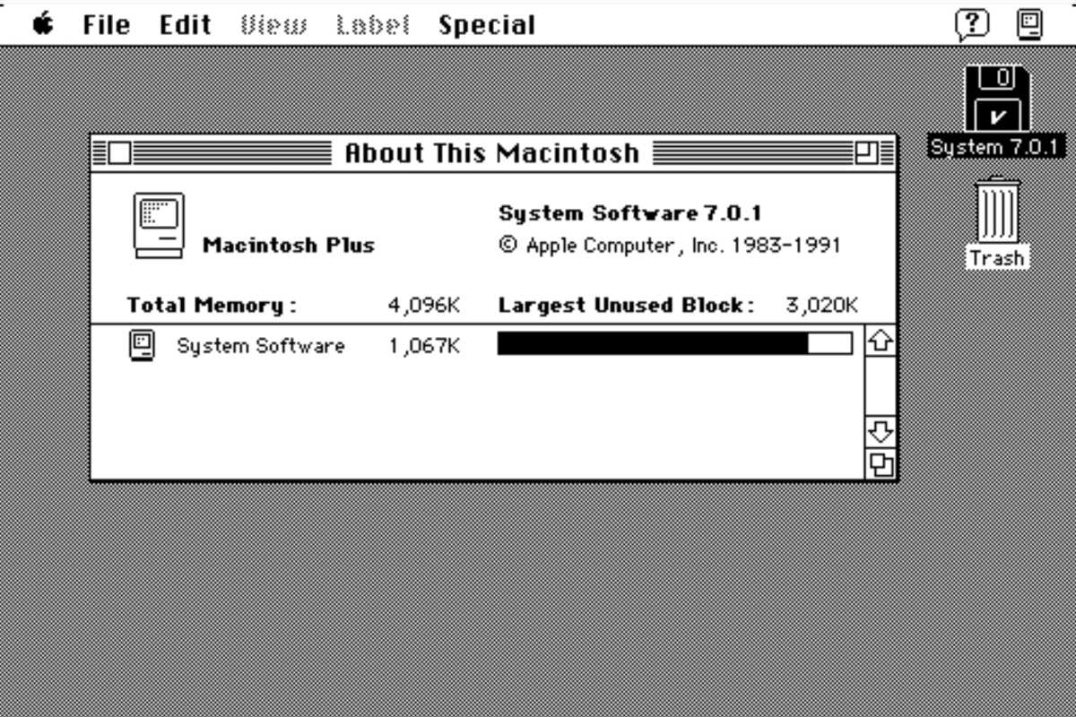 Mac System 7.0.1