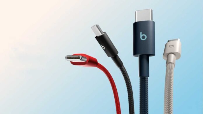 This rugged, 10-foot Beats 240W cable is on sale for less than $17
