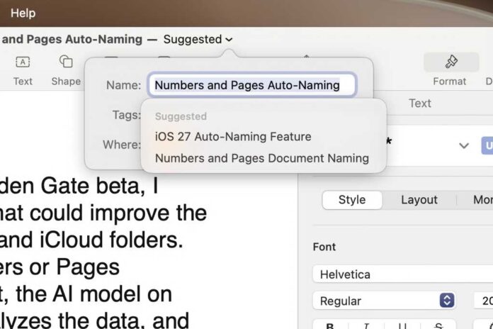 macOS 27 Golden Gate makes naming files easier than ever