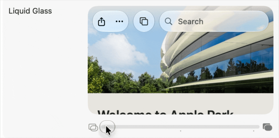 macOS Golden Gate Liquid Glass adjustment