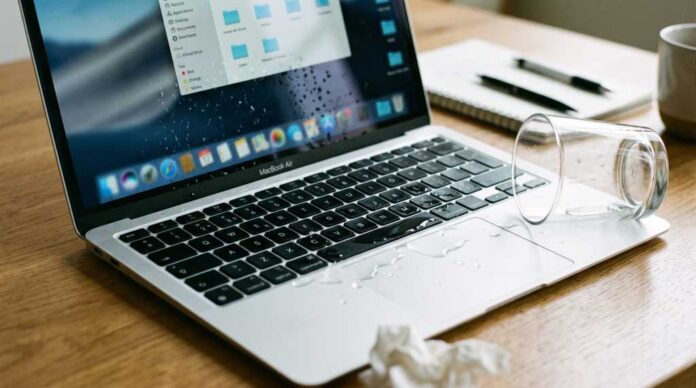 Spilled water in your Mac? What to do instantly