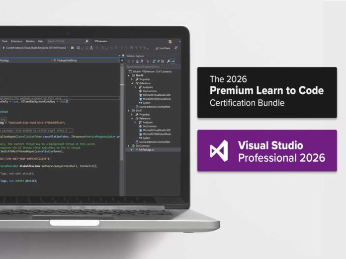 Get Visible Studio 2026 plus programs overlaying Python, Java, C++, AI, and internet improvement for 